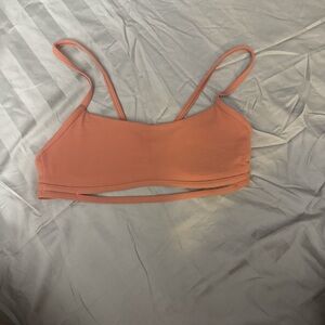 Lululemon Athletica Orange Sports Bra